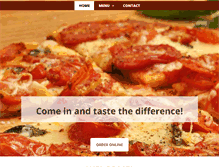 Tablet Screenshot of pizzacityeht.com